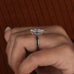 3 CT Certified Marquise Lab Grown Diamond Engagement Ring Solitaire
