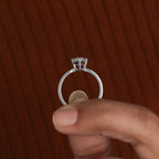 3 CT Certified Marquise Lab Grown Diamond Engagement Ring Solitaire